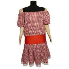 Kockás Fantázia Jelmez M- XXL