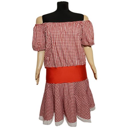 Kockás Fantázia Jelmez M- XXL