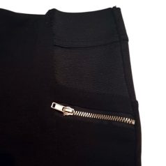 Fekete leggings 8-9 év