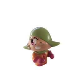 Alien vert avec créte Mangafigura Kinder TT048