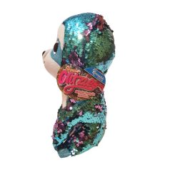   Lajhár plüss figura Glitteres szemű / Flitteres-simizős 27 cm