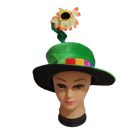 Bohóc kalap virággal