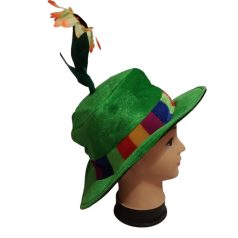 Bohóc kalap virággal