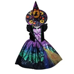 Boszorkány jelmez 5-6 év