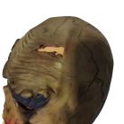 Ork Halloween gumi maszk