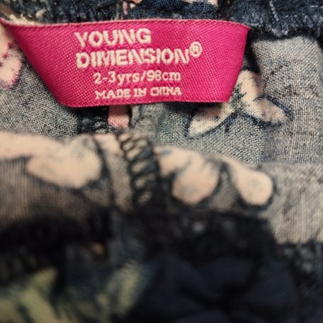 Pillangós lenge nadrág 2-3 év / Young Dimension