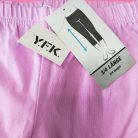 Rózsaszín leggings 3/4-es 134/140 cm