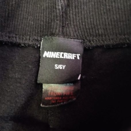 Minecraft rövidnadrág 5-6 év