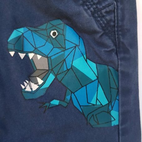 C&A dínós bélelt nadrág 104 cm