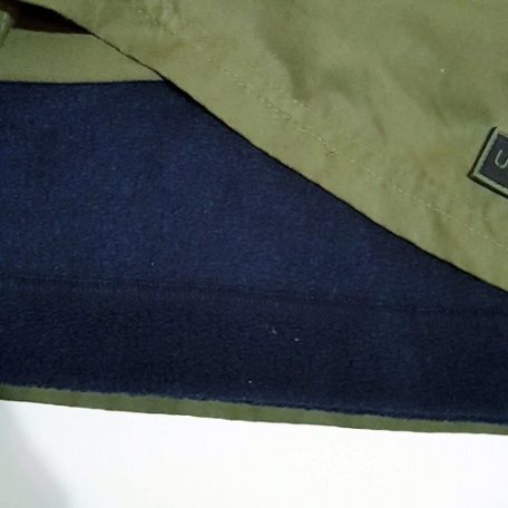 Polár béléses pulóver 3-4 év Zöld