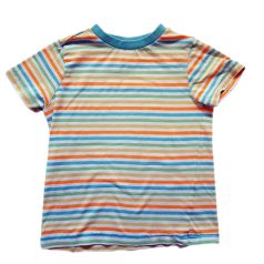 F&F csíkos póló 3-4 év / Chucky baba, Bohóc jelmezhez