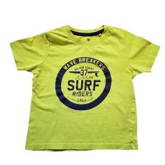 Neonzöld póló 2-4 év