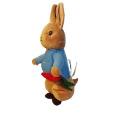 Nyúl Péter 28 cm-es plüss figura oldalnézetben