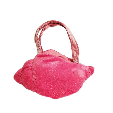 Kagyló plüss táska