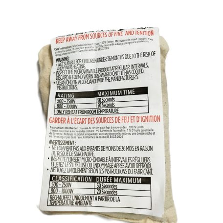Bagoly plüss Melegíthető Aroma Home Levendula illatú