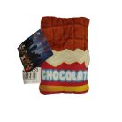 Csokoládé szelet alakú plüss 12 cm Teddy City