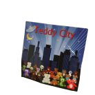 Csokoládé szelet alakú plüss 12 cm Teddy City