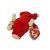 Eredeti Ty Beanie Babies Snort plüss bika papírcímkével szemből