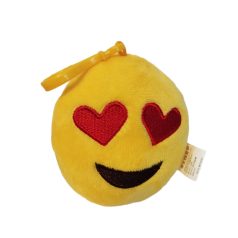 Emoji szíves Táskadísz Kulcstartó