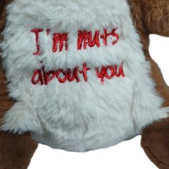 Egy pár mókus plüss 26 cm