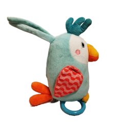 Kakadu altató dallamot játszó baba játék PUSBLU