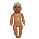 Szürke szemű fürdethető baba 38 cm