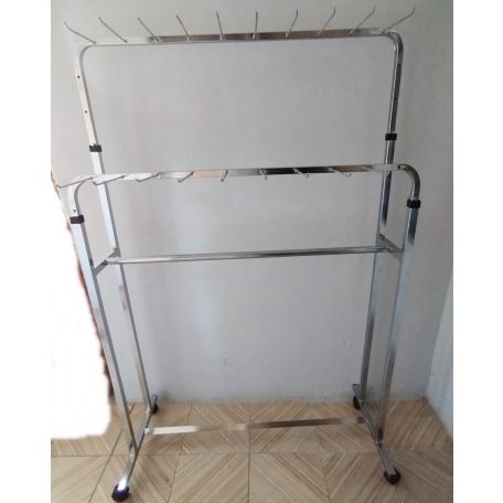 Övtartó állvány, DUPLA, ÁLLÍTHATÓ