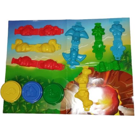 PLAYGO Dino Volcano gyurmázó készlet
