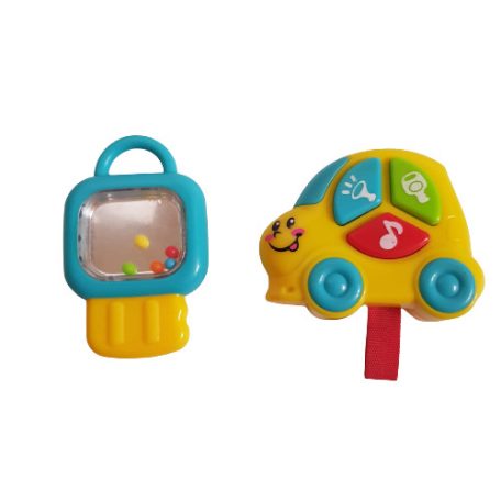 Playgo zenélő autó és csörgő