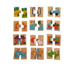 Keresd a párját! Fa párosító játék