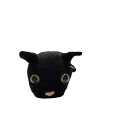 Macska plüss fekete / The Cat Artlist Collection 