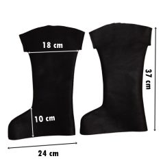   Csizmaszár Fekete / Csizmás a kandúr, Zorro, Muskétás, Kalóz, Lovag stb... jelmezhez