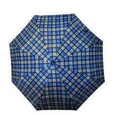 Kockás esernyő Kék