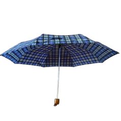 Kockás esernyő Kék