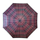 Kockás esernyő Bordó
