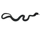 Gumi kígyó 24 cm Fekete