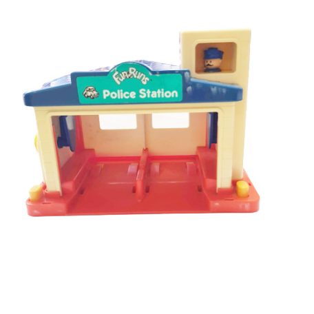  Tomy játék Rendőrségi garázs 1991-es évjárat