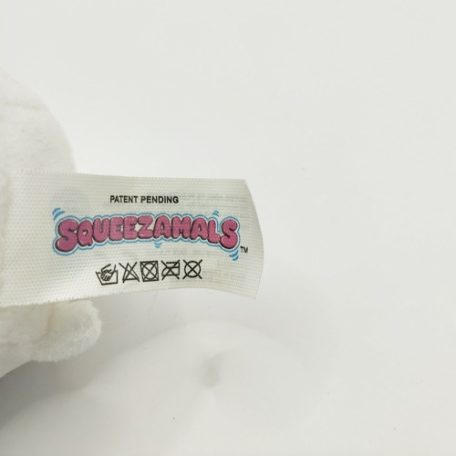 Squeezamals plüss cica / Stresszoldó labda / Táskadísz