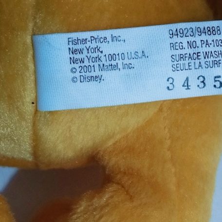 Micimackó plüss Disney / Fisher Price