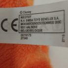 Tigris plüss 24 cm Disney / Simba