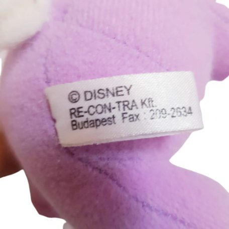 Webby kacsa plüss / Dagobert bácsi meséiből / Ritka plüss!