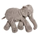 IKEA JÄTTESTOR elefánt plüss 55x50 cm fekvő pózban, extra puha párnának is jó