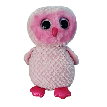 Twiggy rózsaszín bagoly plüss 45 cm