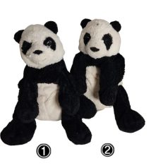 IKEA KRAMIG panda plüss 33cm 1-es és 2-es változat számozva