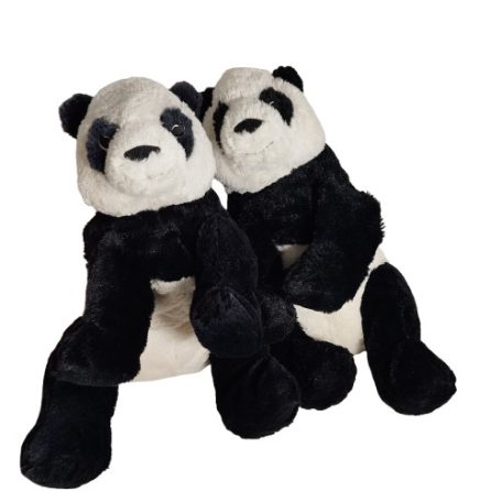 IKEA KRAMIG panda plüss 33cm 2 darab együtt kitűnő állapot