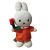 Miffy nyuszi plüss virággal 22 cm