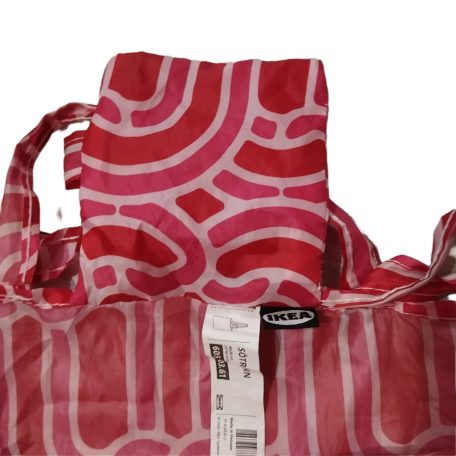  IKEA SÖTRÖN szatyor címke 605.43.61 összehajtva zsebre tehető