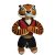 Tigris plüss 34 cm Kung Fu Panda