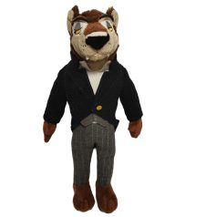   Farkas plüss 37 cm Piroska és a farkas, A farkas és a hét kecskegida