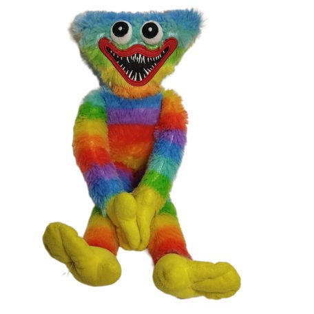 Huggy Wuggy plüss Szivárvány 44 cm